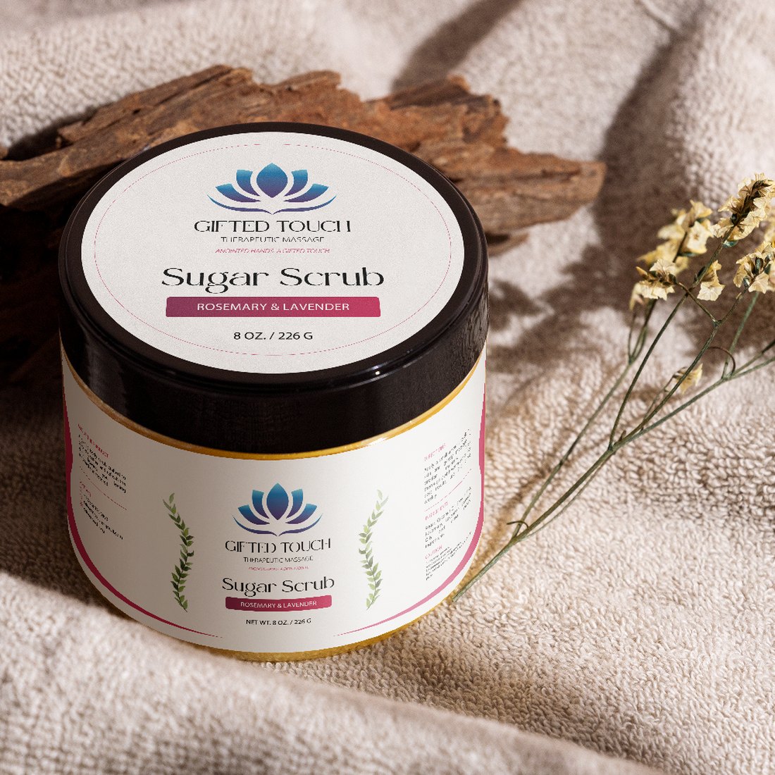 Sugar Scrub, 8 oz / 226 g